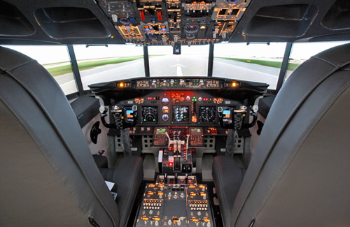 FSC B737 SIMULATOR COCKPIT